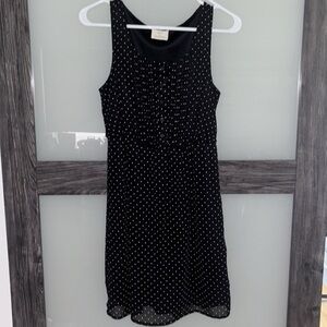 Black Midi Sundress Sleeveless Scoop Neck